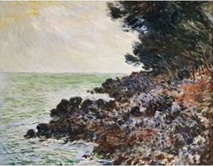 Claude Monet Le Pointe du cap Martin oil painting image
